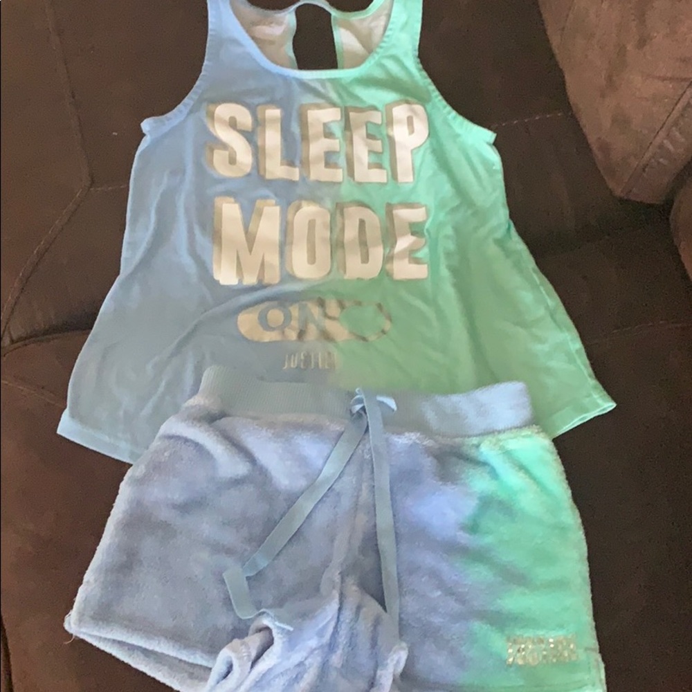 Justice Pajama Set Size 8
